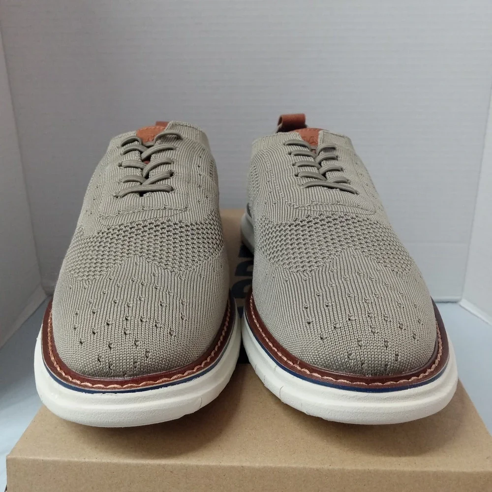 Madden MTRIPP Knit Men's Shoes Featuring Breathable Taupe Upper Size 9.5